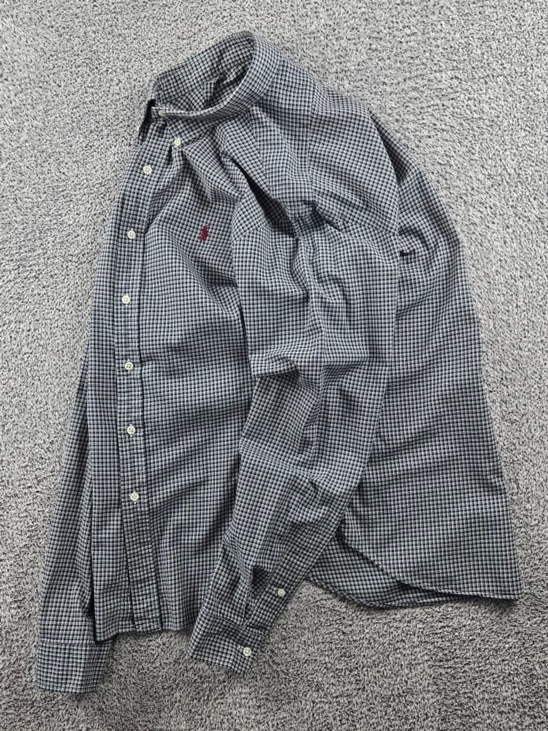 폴로랄프로렌 슬림 핏 체크 패턴 셔츠 ( L ) / 11024 상품이미지3