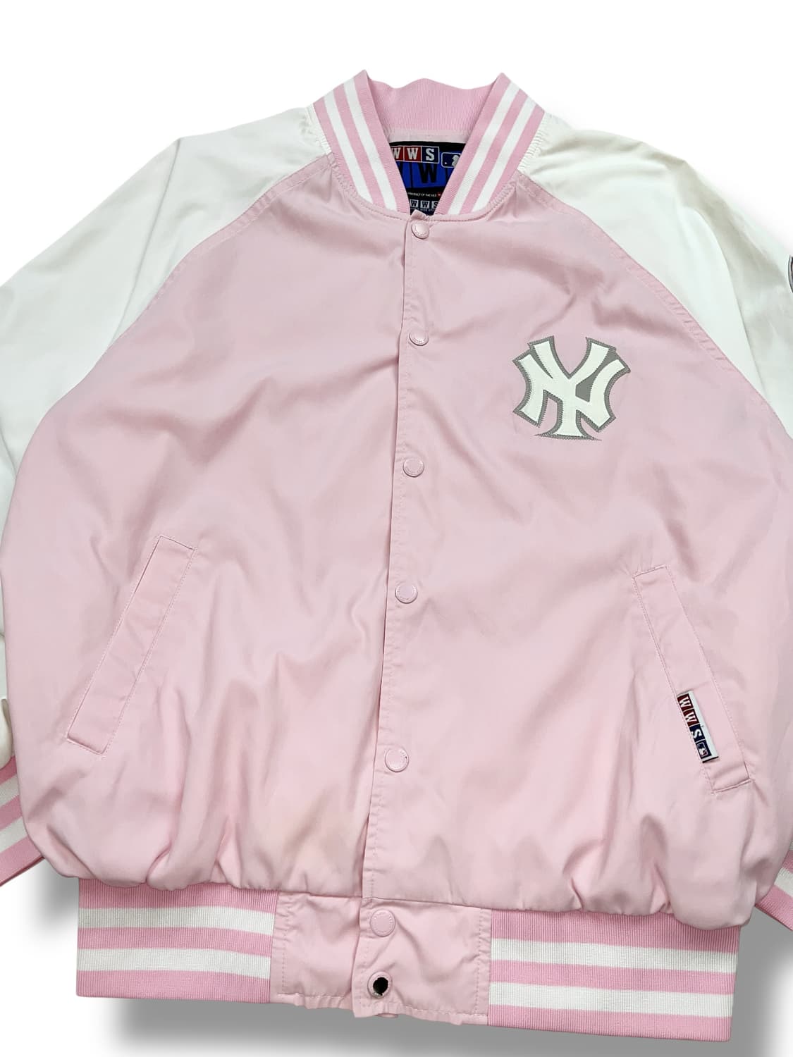 MLB 00s 양키즈 배색 스타디움 자켓 상품이미지6