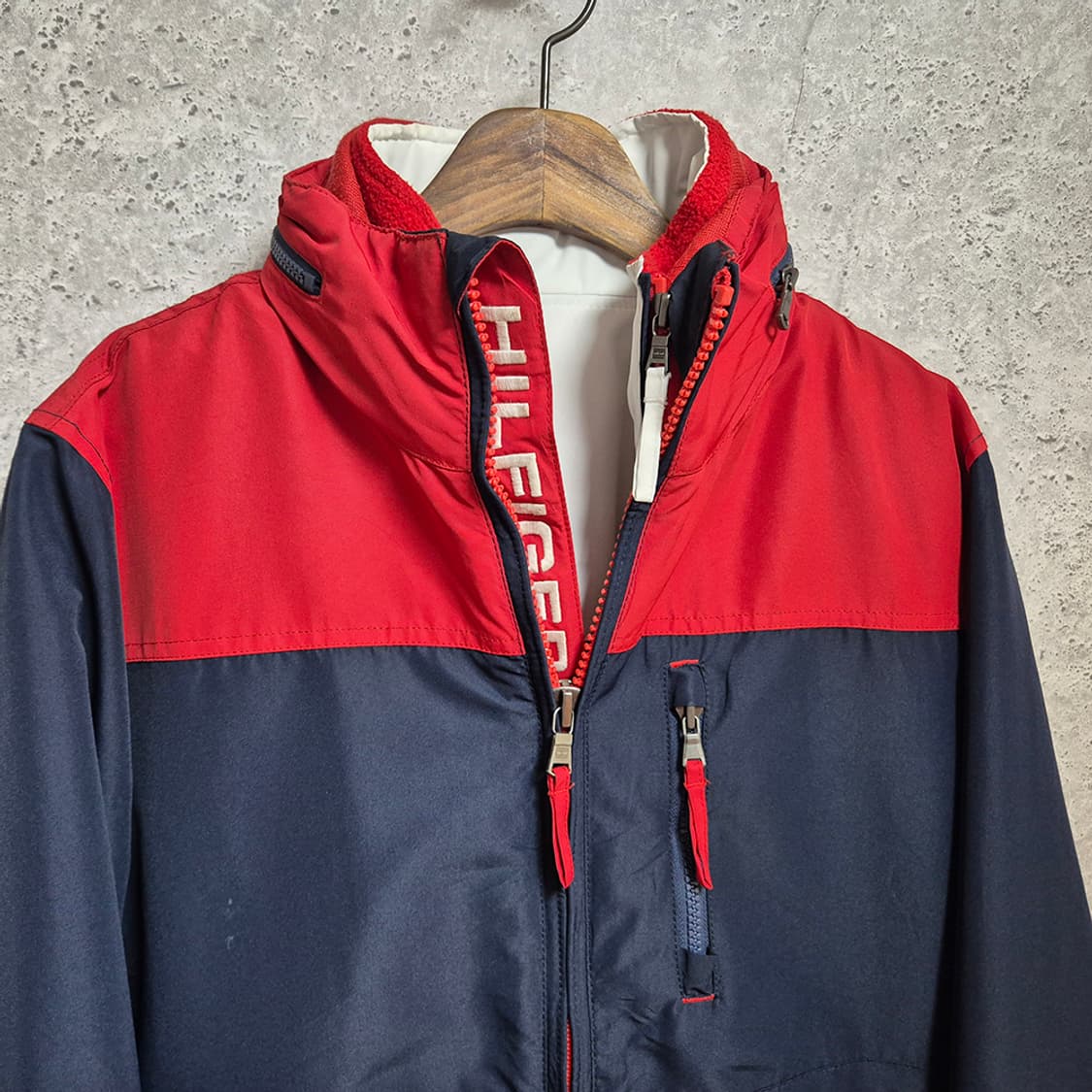 TOMMY HILFIGER 타미 조끼 내피 분리 자켓 상품이미지1
