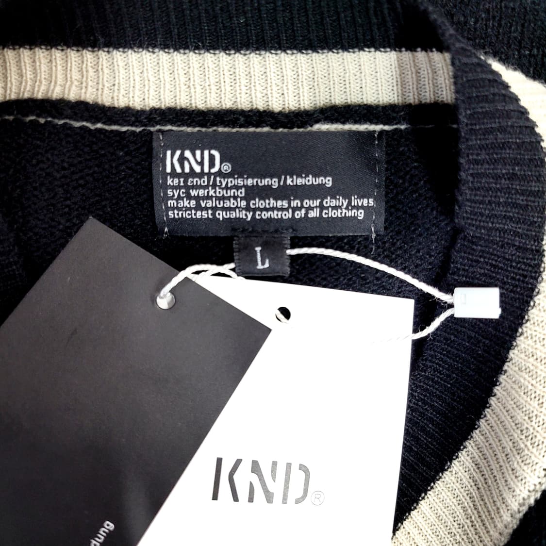 KND 반팔 니트 상품이미지6