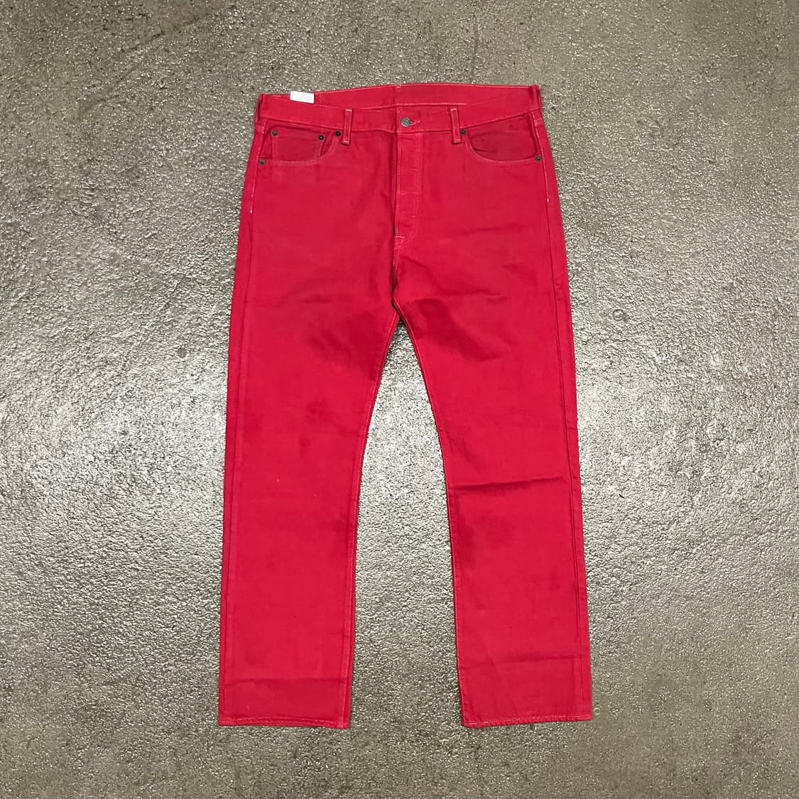 Levis501 레드 컬러진 (38”) 상품이미지1
