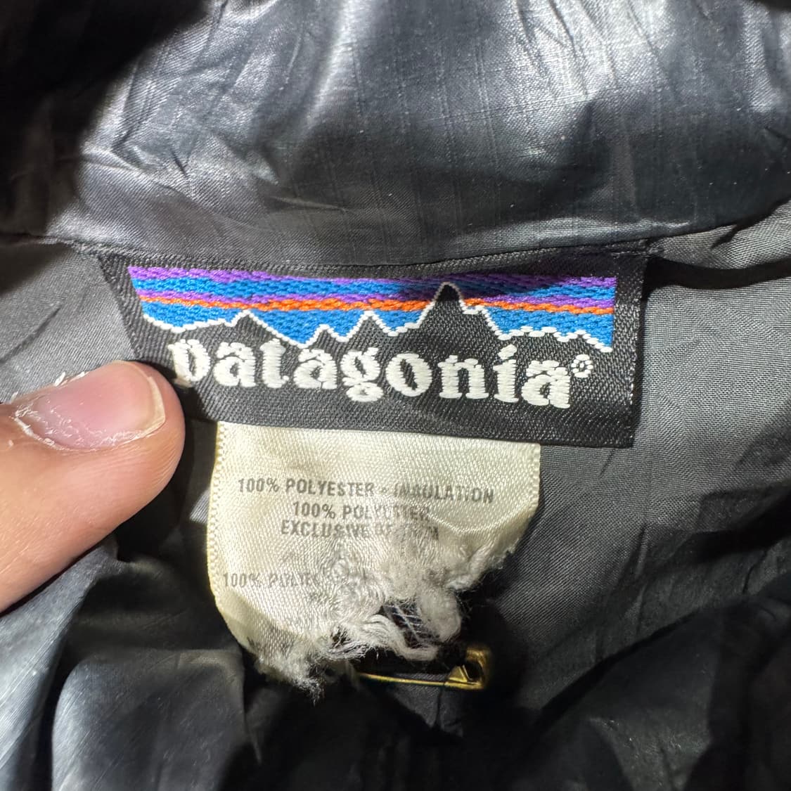 파타고니아 다운 베스트 블랙 ( 100/OLD-8284 ) 상품이미지3