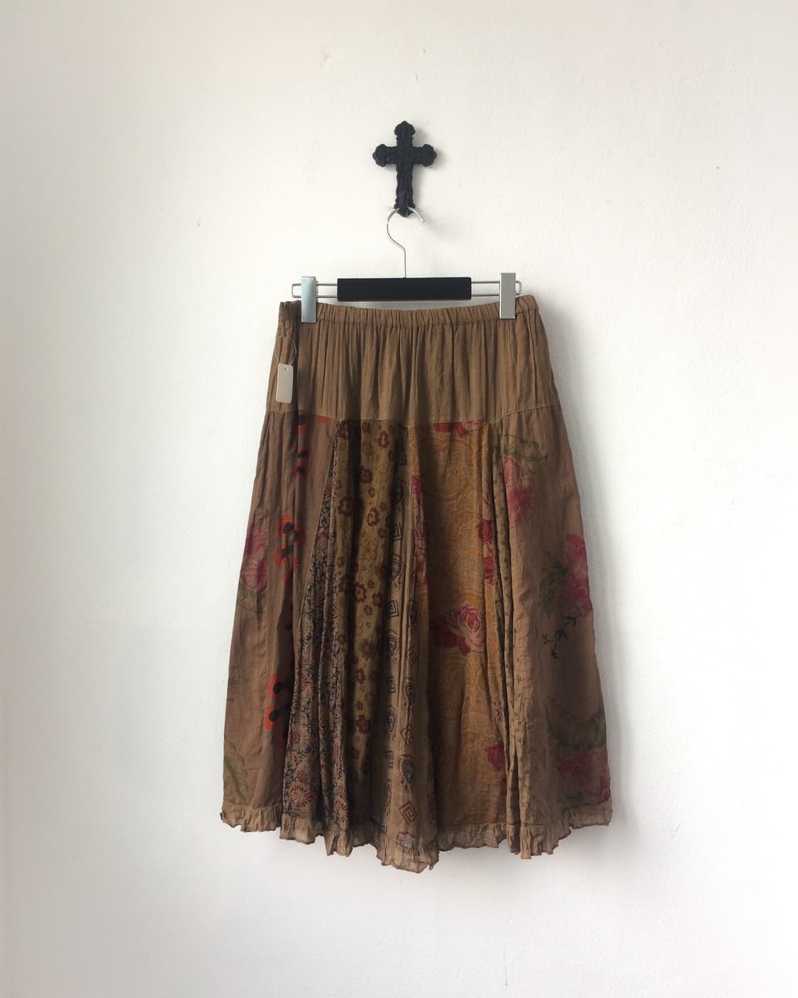 Patch work point skirt 상품이미지2