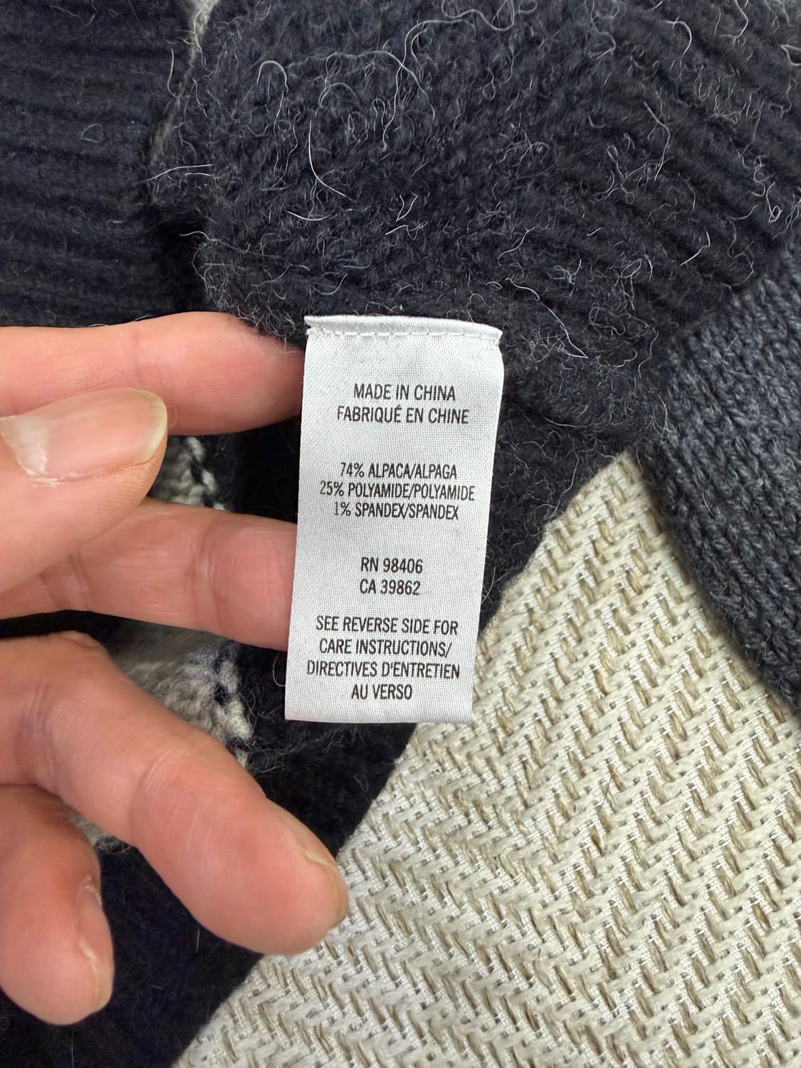 정품) Theory 띠어리 니트 스웨터 S 상품이미지6