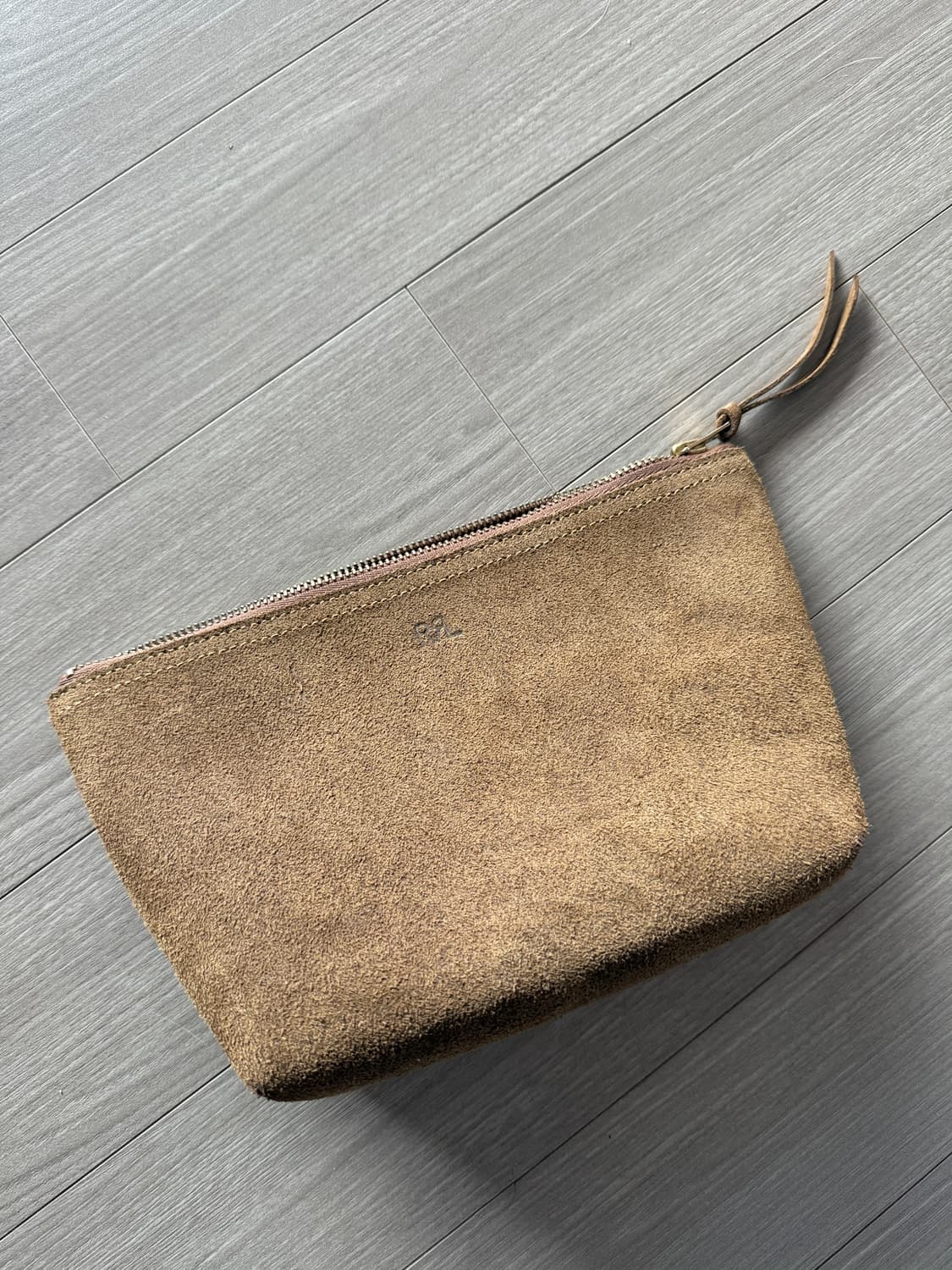 더블알엘 rrl 리미티드 에디션 러프아웃 스웨이드 파우치 상품이미지1