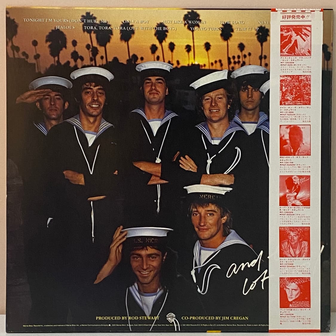 (LP-초민트시리즈) Rod Stewart - Tonight I'm Yo 상품이미지2