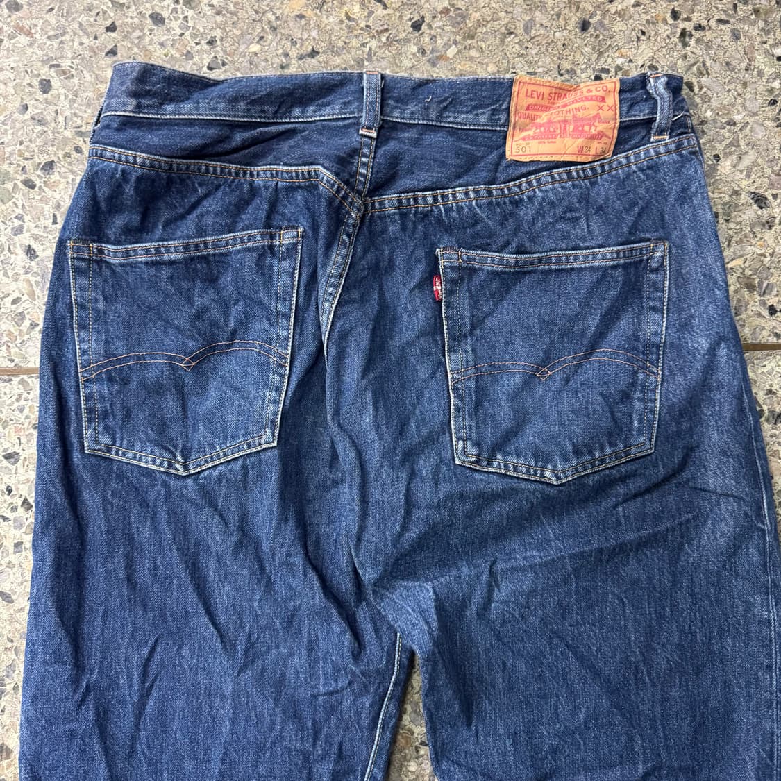 [34] 리바이스 66501 셀비지 데님 팬츠 상품이미지4