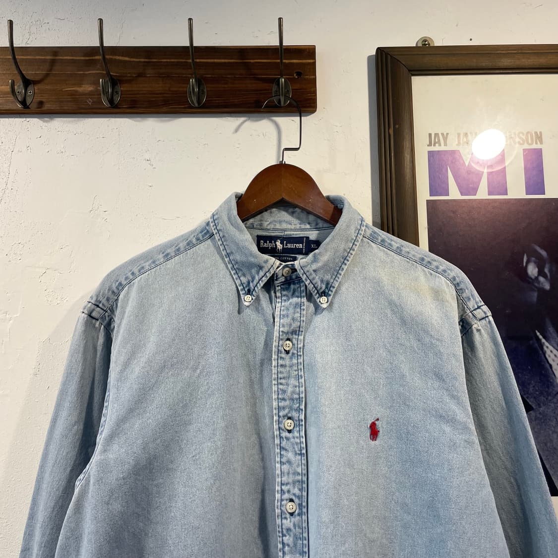 폴로 랄프로렌 데님셔츠 2XL 상품이미지3