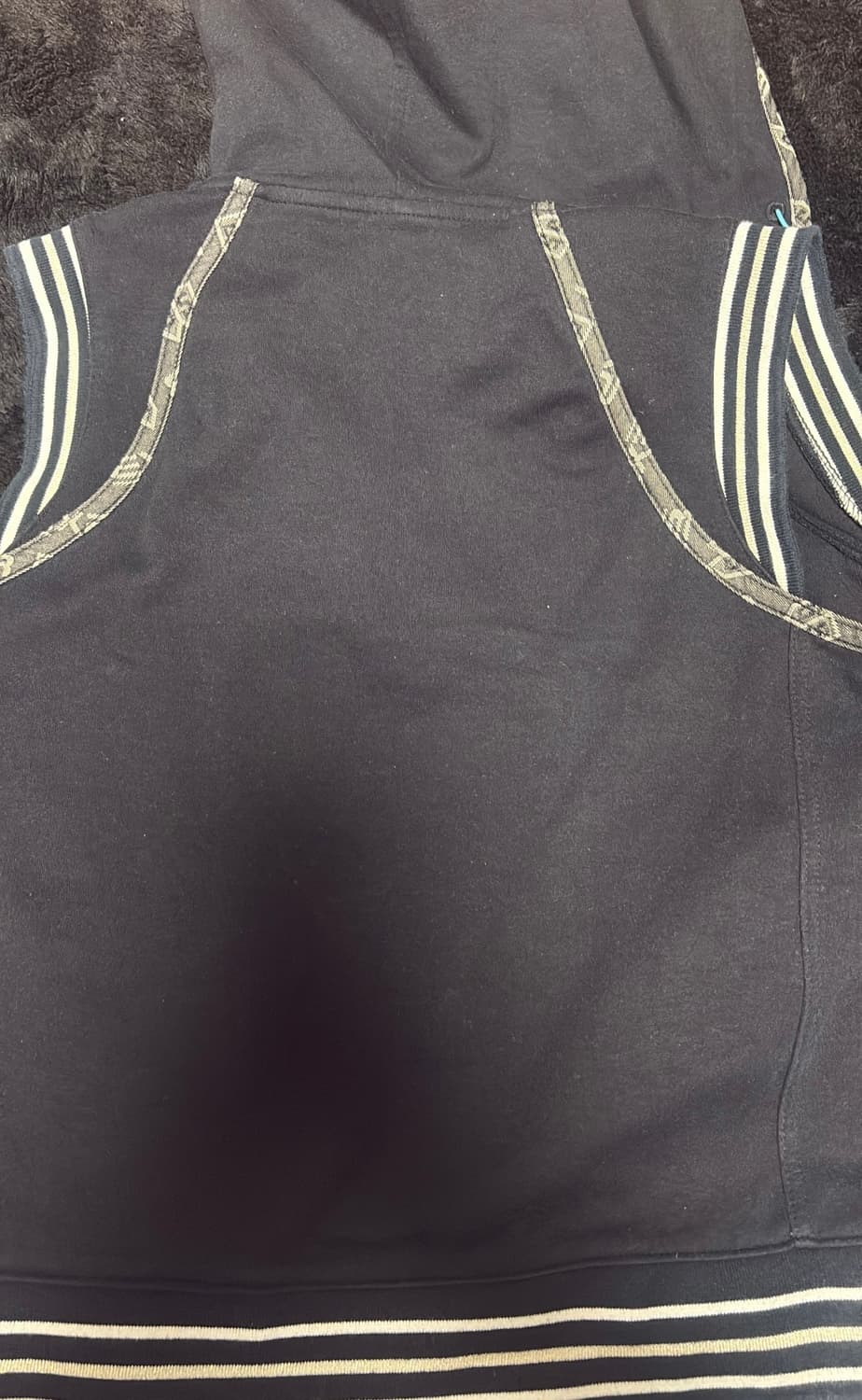 펑크 y2k 후드베스트 상품이미지3