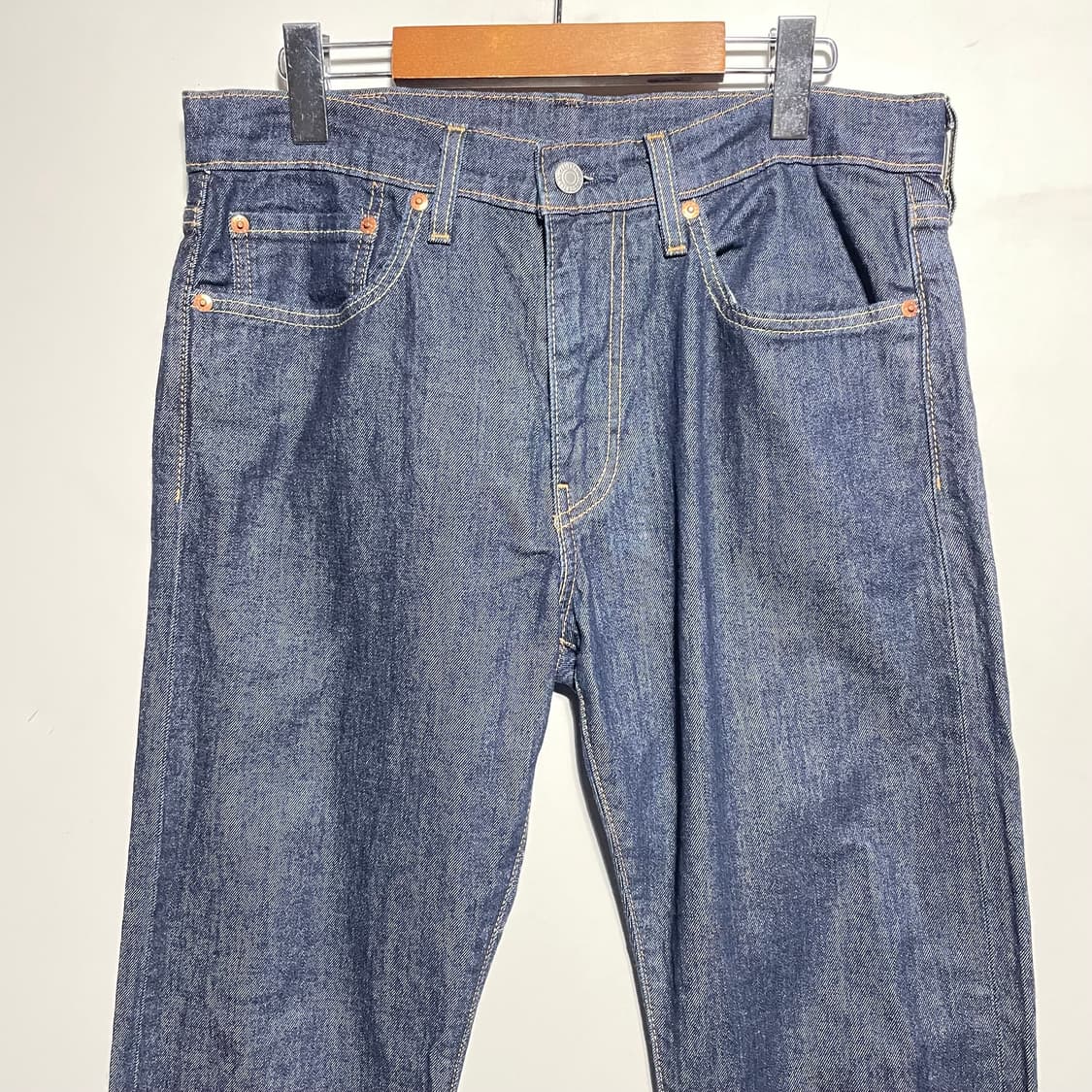 리바이스 502 빅E 생지 데님팬츠 32x30 상품이미지2