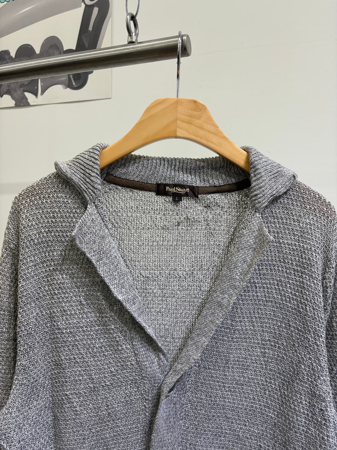 PAUL STUART (Made in Japan) 카라니트 상품이미지2