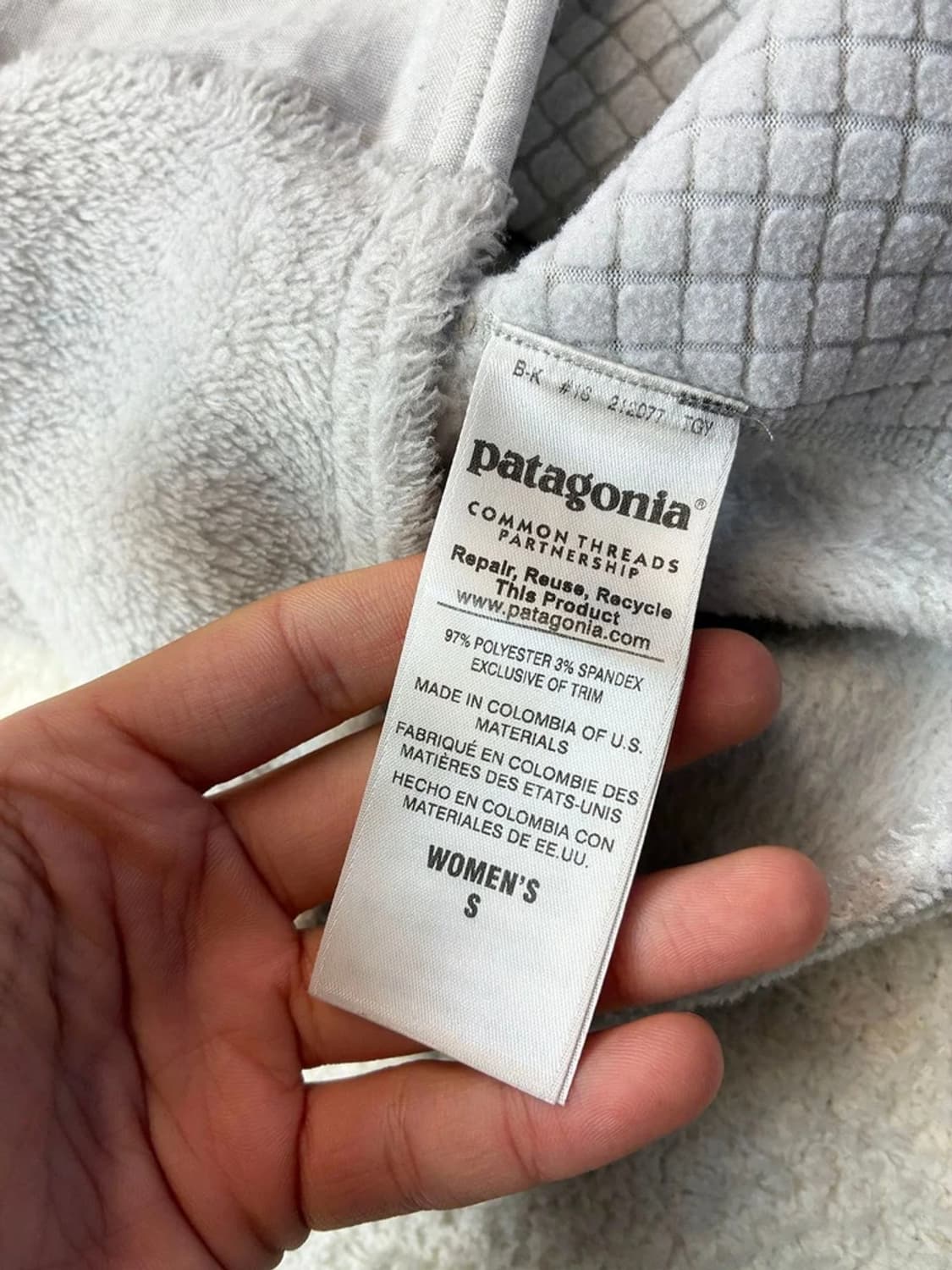 파타고니아 우먼스 R2 스포티 후리스 자켓 PN5994 상품이미지8
