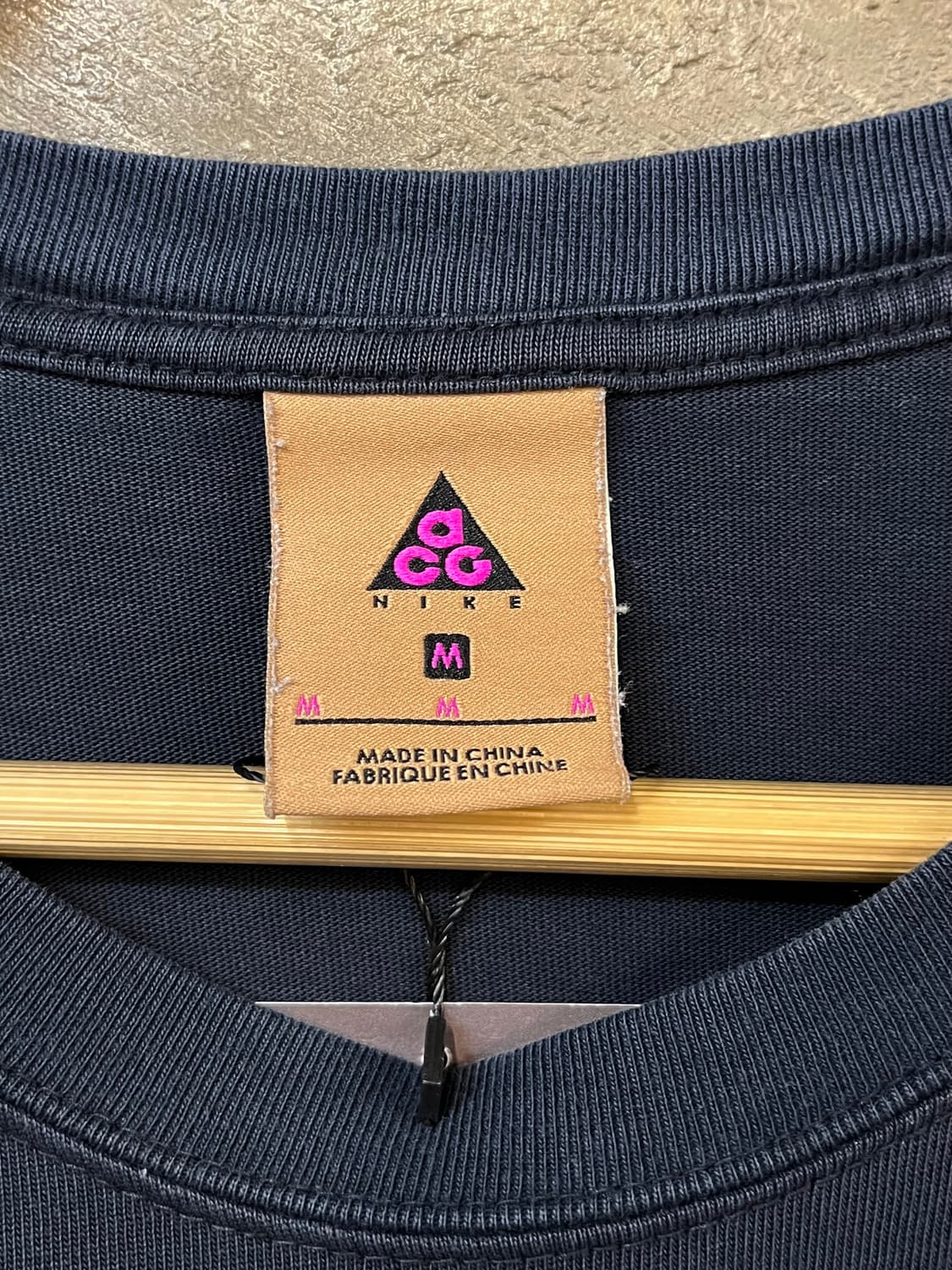 나이키 ACG 반팔 티셔츠 블랙 M #csz401 상품이미지3