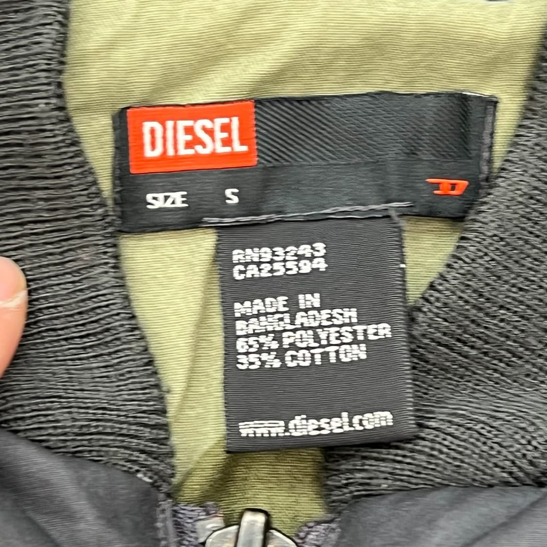 디젤 패딩 블루종 r2113 상품이미지6