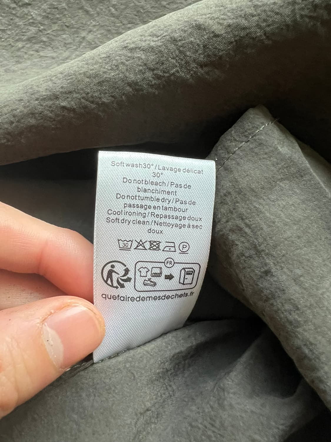 24ss 르메르 드라이실크 셔츠 다크에스프레소 상품이미지7