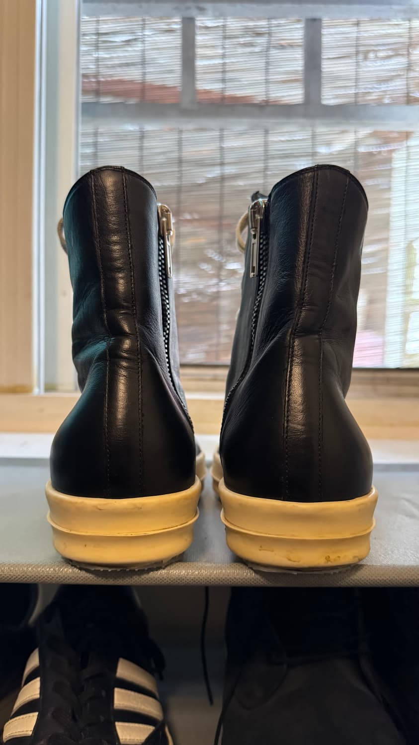 릭오웬스 레더 컨버스 하이 (40.5사이즈) 상품이미지6