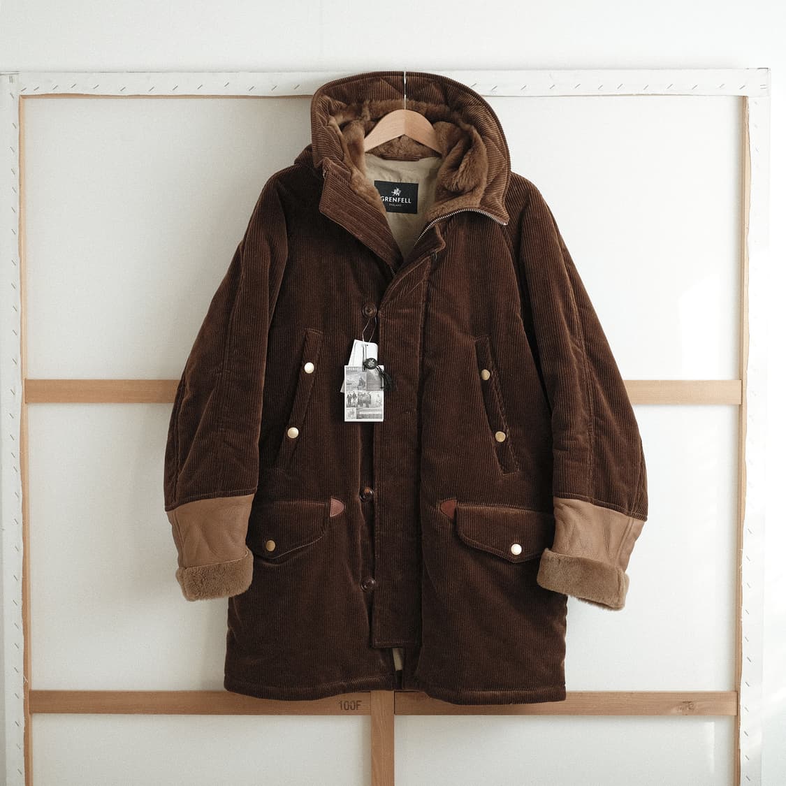 그렌펠 래브라도 코듀로이 파카 42(105~)사이즈 브라운 상품이미지5