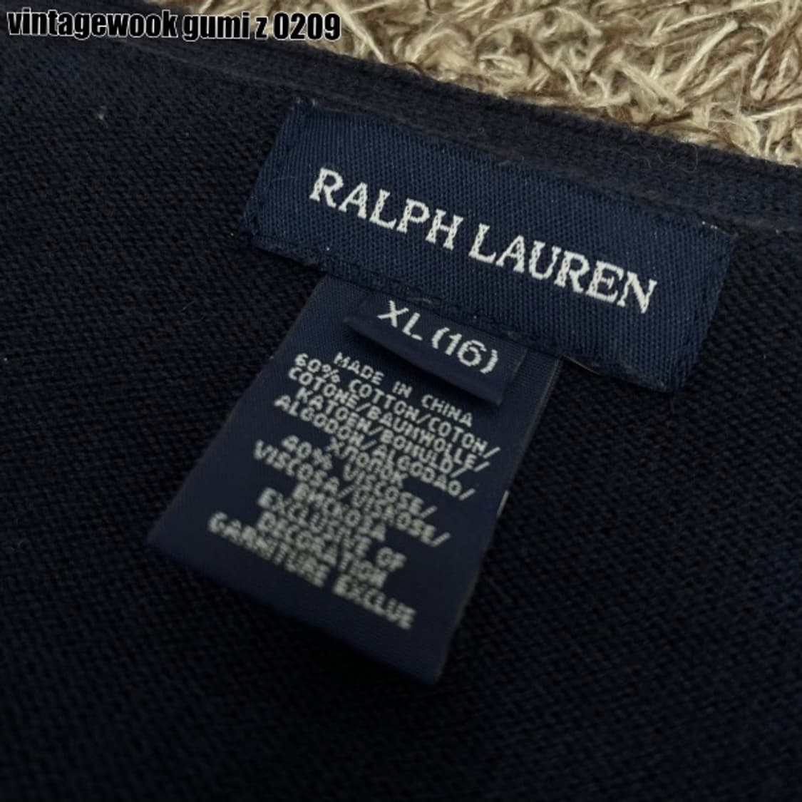 폴로 가디건 XL 16  상품이미지3