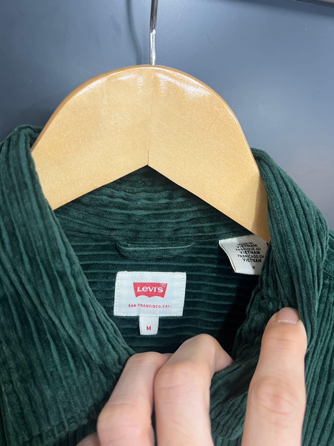 Levis 리바이스 코듀로이 잭슨 오버 셔츠 상품이미지4