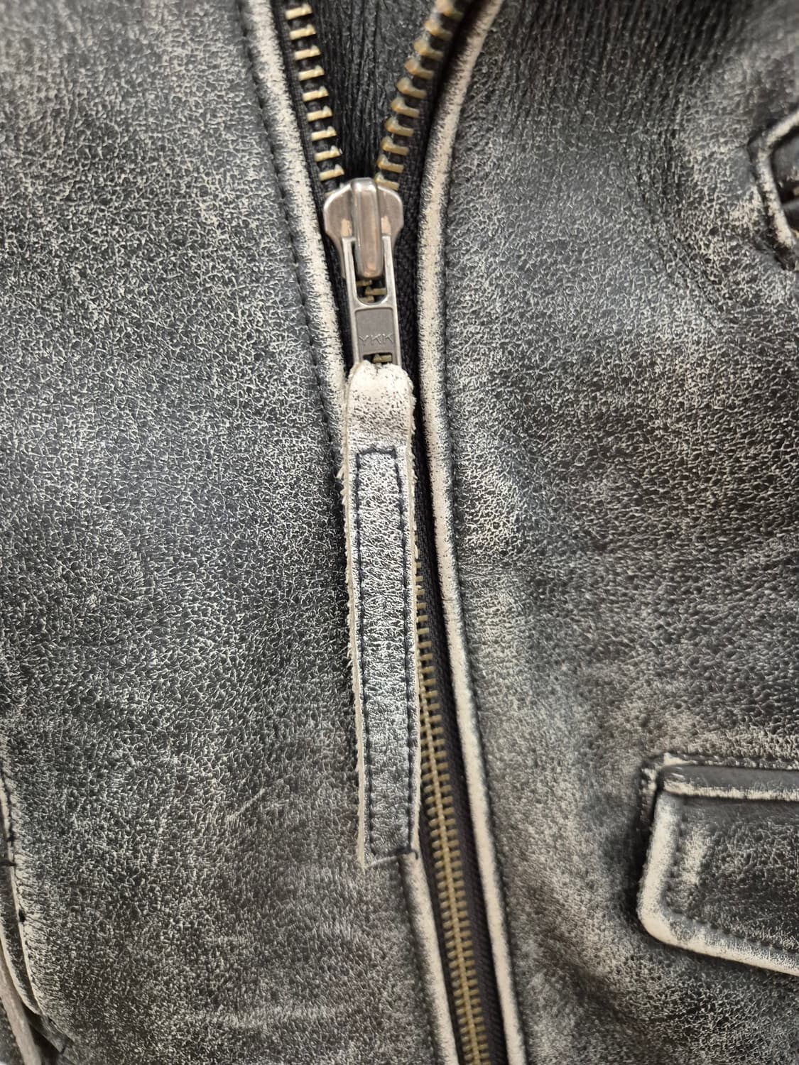  ITLEATHER 빈티지 레더 자켓 100 상품이미지5