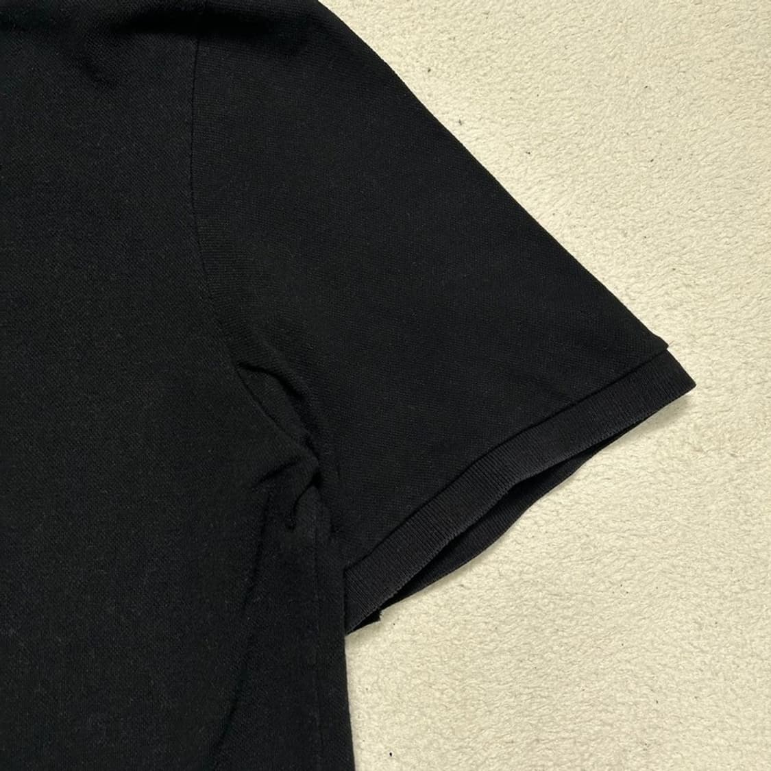 LACOSTE 레귤러핏 pk 반팔티 블랙 XL 상품이미지3