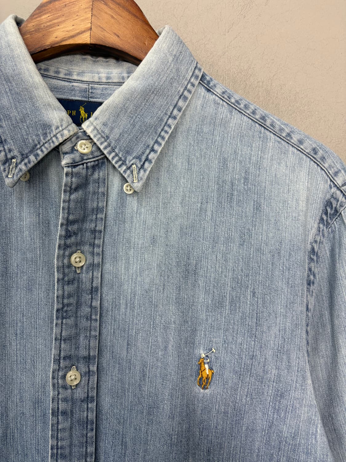 폴로랄프로렌 샴브레이 데님셔츠 A3287 상품이미지3