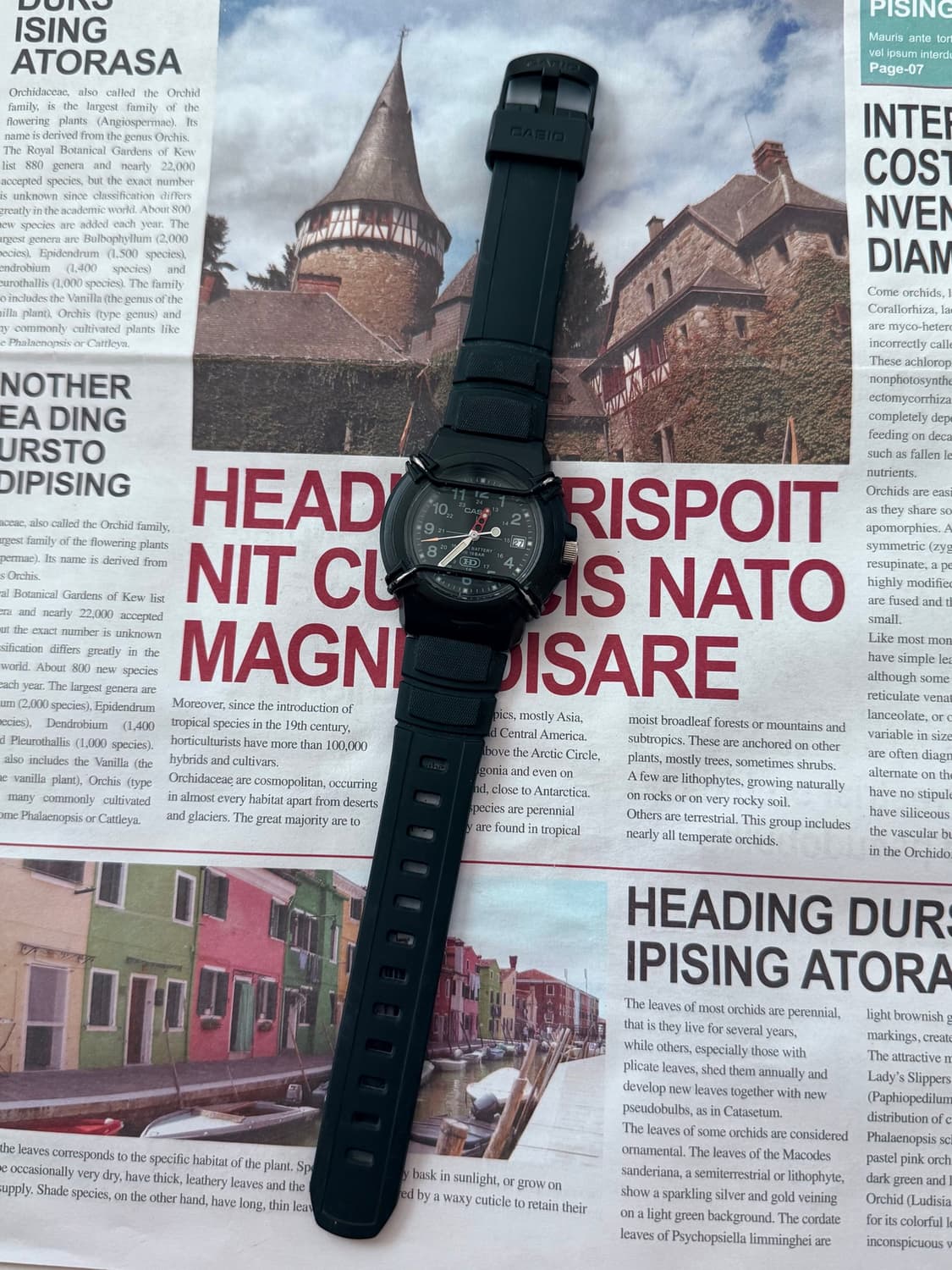 Casio 카시오 쿼츠 헤비 듀티 라인업 아날로그 상품이미지2