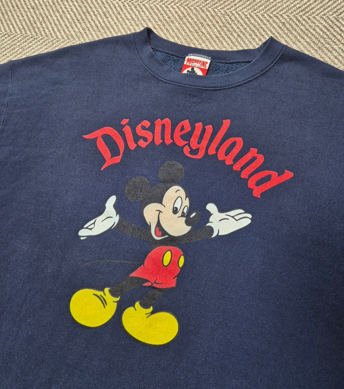 90s 디즈니 미키 스웻 상품이미지2