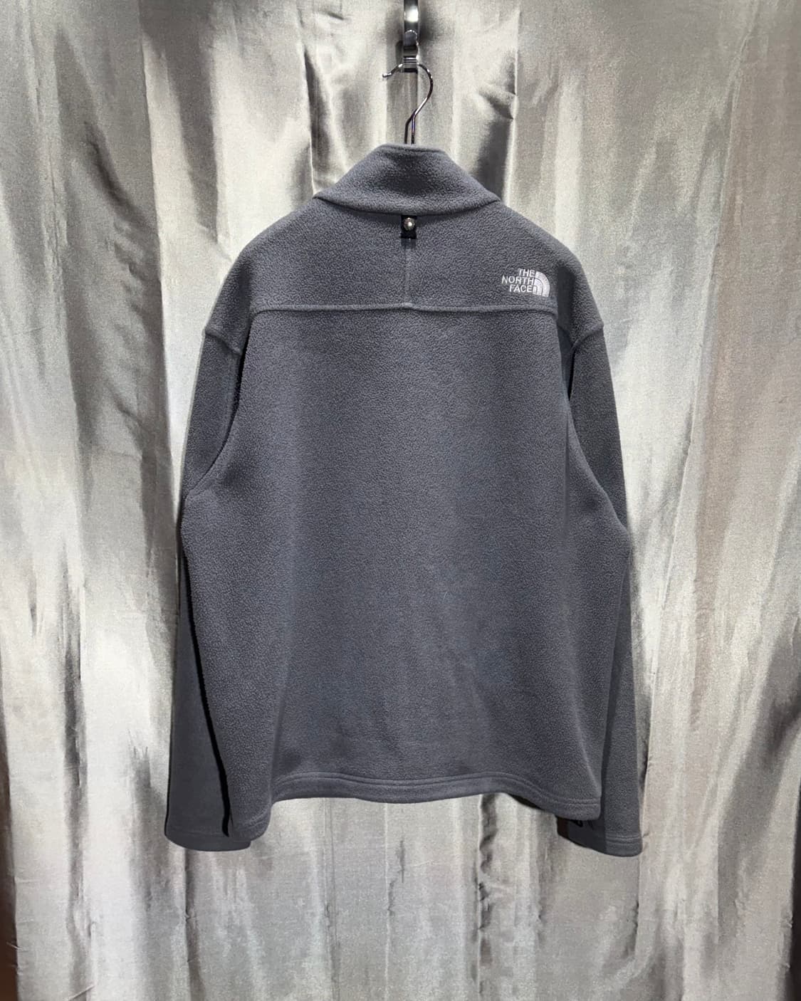 XL 노스페이스 심볼로고 폴라텍 그레이 플리스 상품이미지3