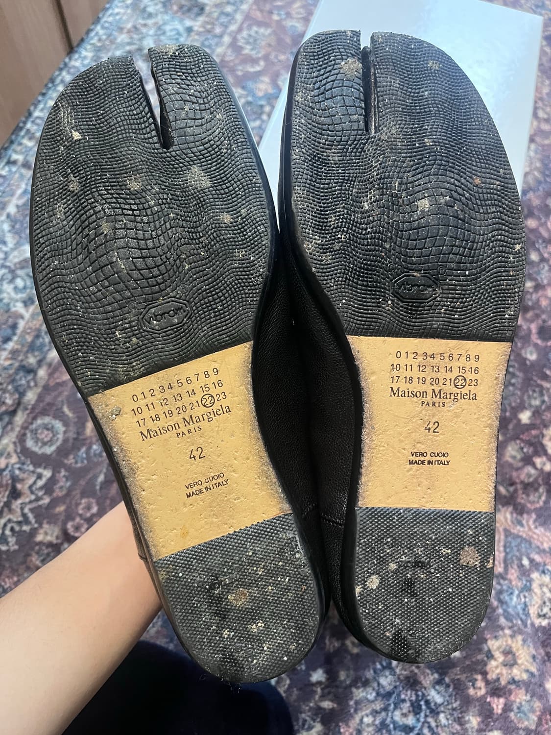 마르지엘라 슬립온 타비 슈즈 블랙(42) 상품이미지7