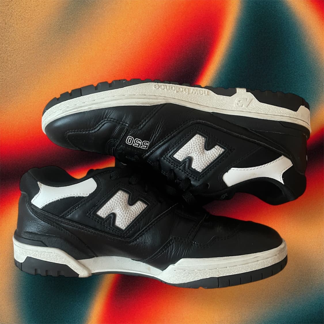 뉴발란스 550 블랙 그레이 상품이미지4