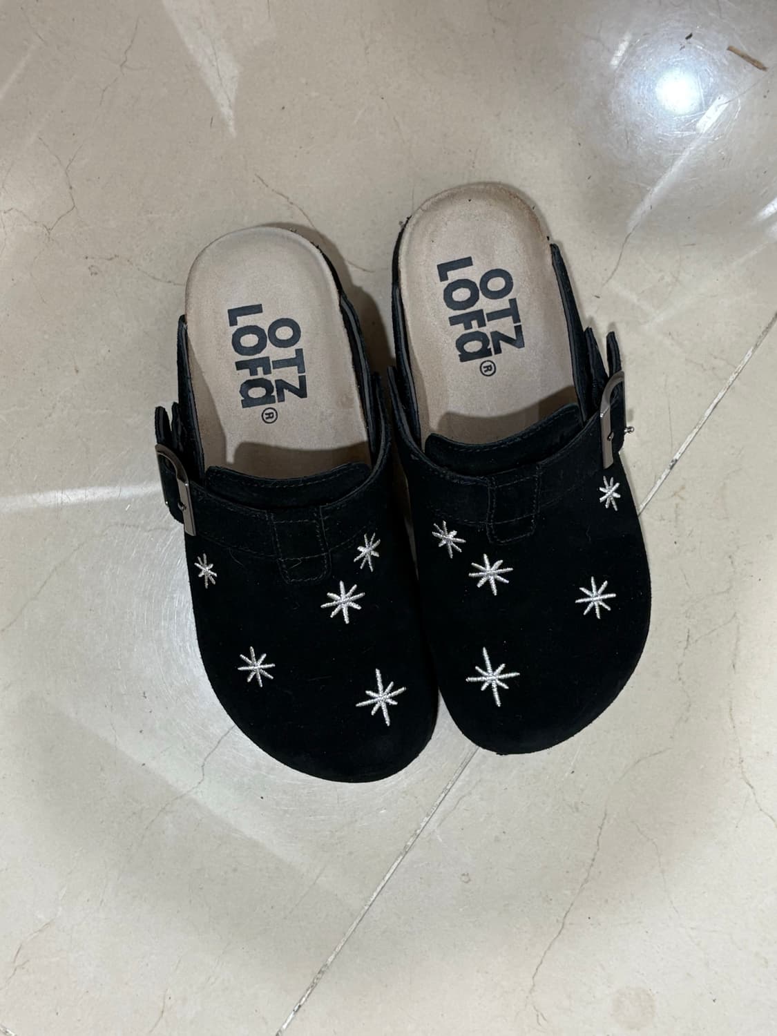 [오찌x로파서울] 토피 스웨이드 클로그  상품이미지2