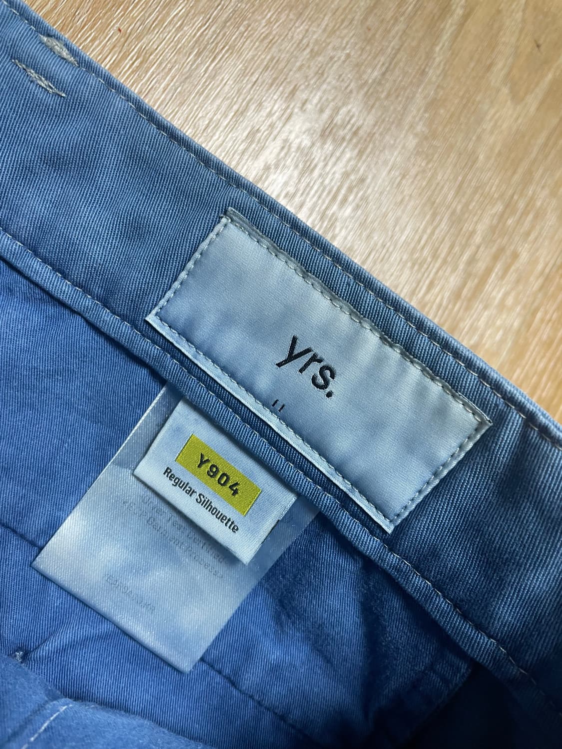 indigo blue y-904 traditional dyed 레귤러치노 상품이미지3