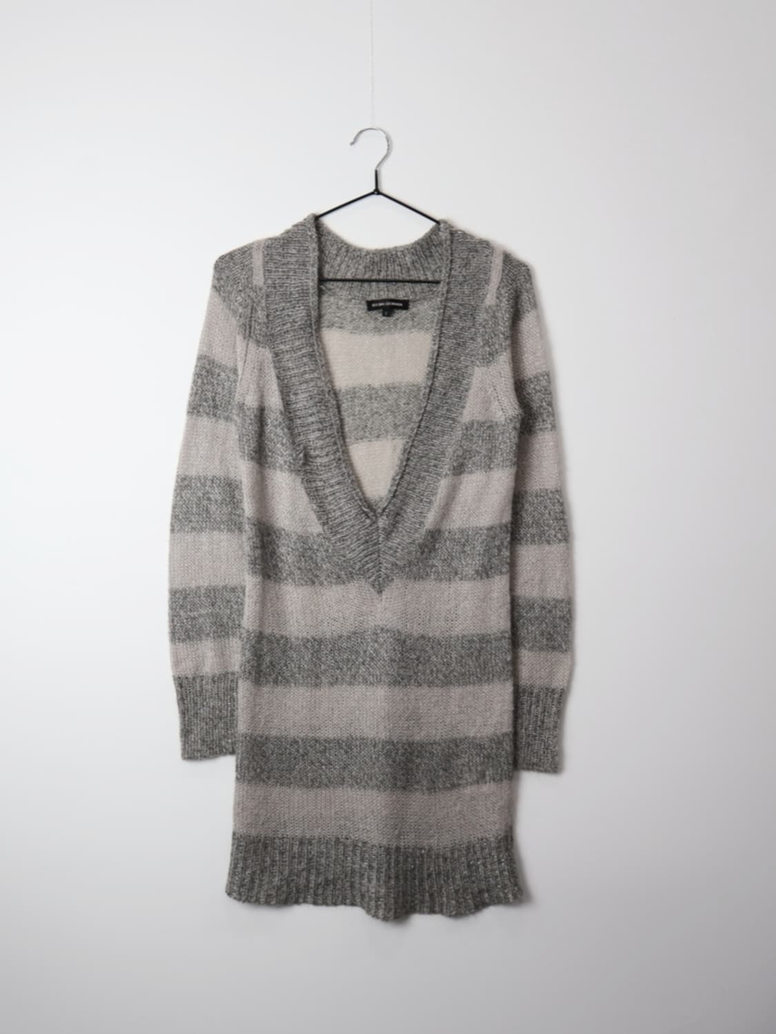 Jpn Y2k Acrylic Striped V-Neck Knit 상품이미지4