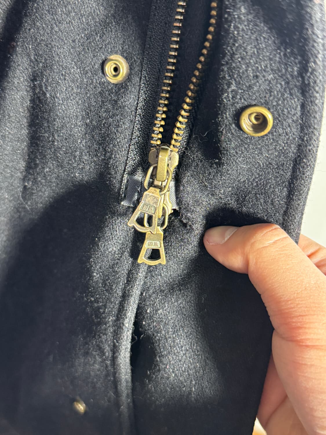 No id 멜튼 울 M-51 파카 y2k vkei  토네이도마트 밀리터리 상품이미지8