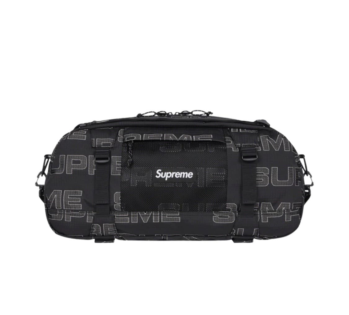 슈프림 더플백 - 21FW 블랙 상품이미지1