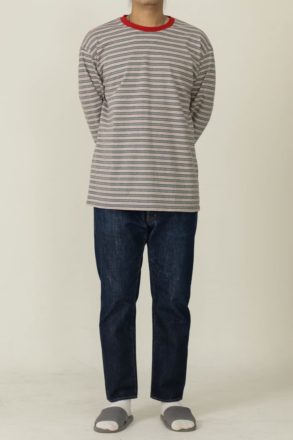 오디너리핏츠 5포켓 앵클 데님 원워시 32사이즈 상품이미지2