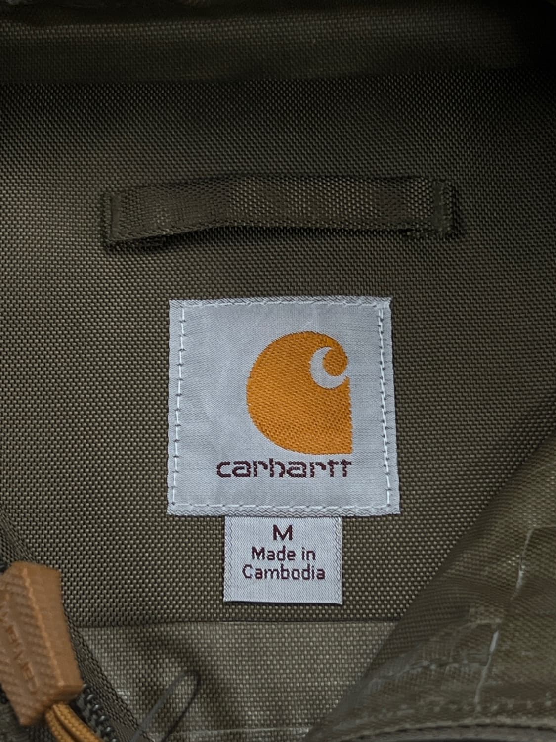 (새상품) 칼하트 카키 스톰디펜더 레인 자켓 상품이미지8