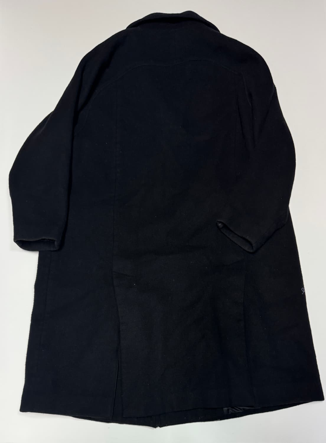 여성 스튜디오톰보이 미니멀 앙고라 발마칸 코트 상품이미지2