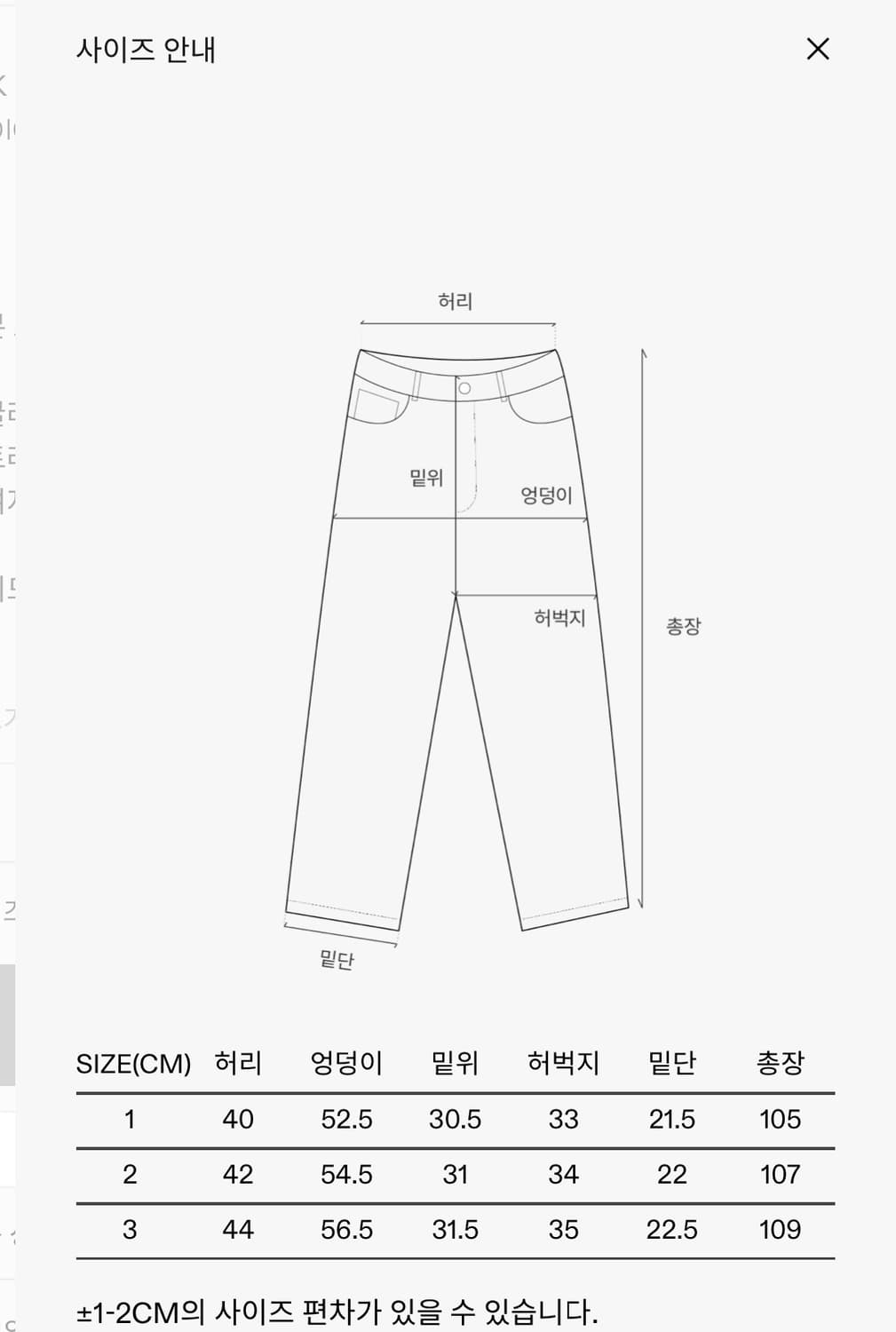 인더로우 5pk 레귤러 스트레이트 데님 인디고 블루 상품이미지2