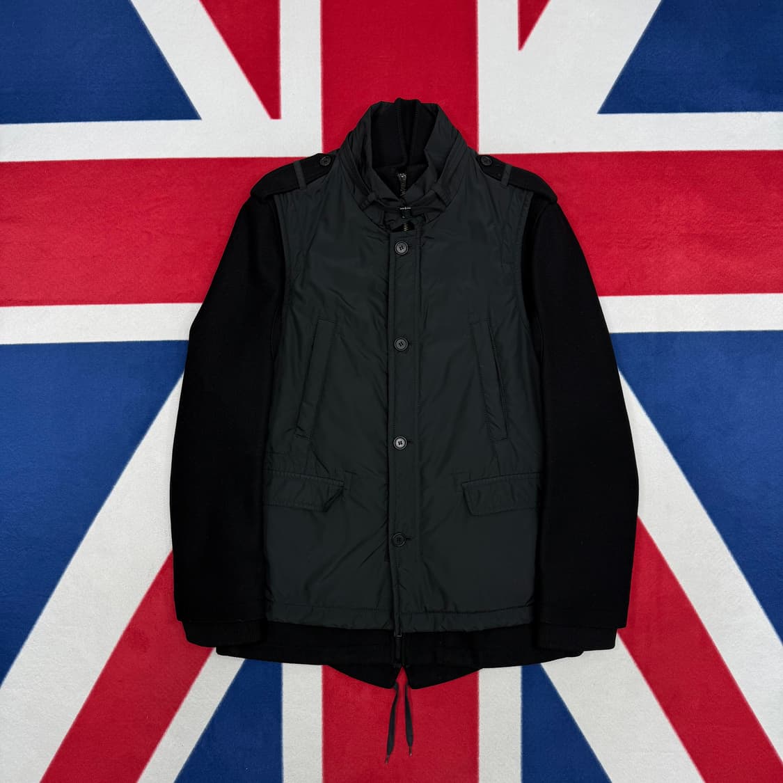 닐바렛 레이어드 울자켓 M 상품이미지1