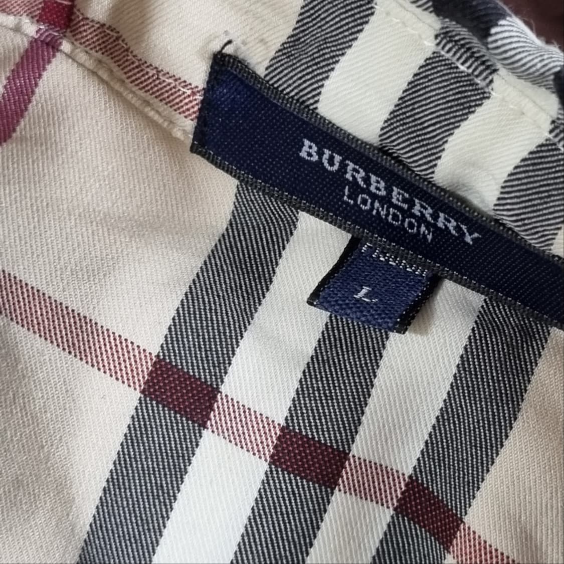 ( L ) 버버리 클래식 노바체크 셔츠 상품이미지4