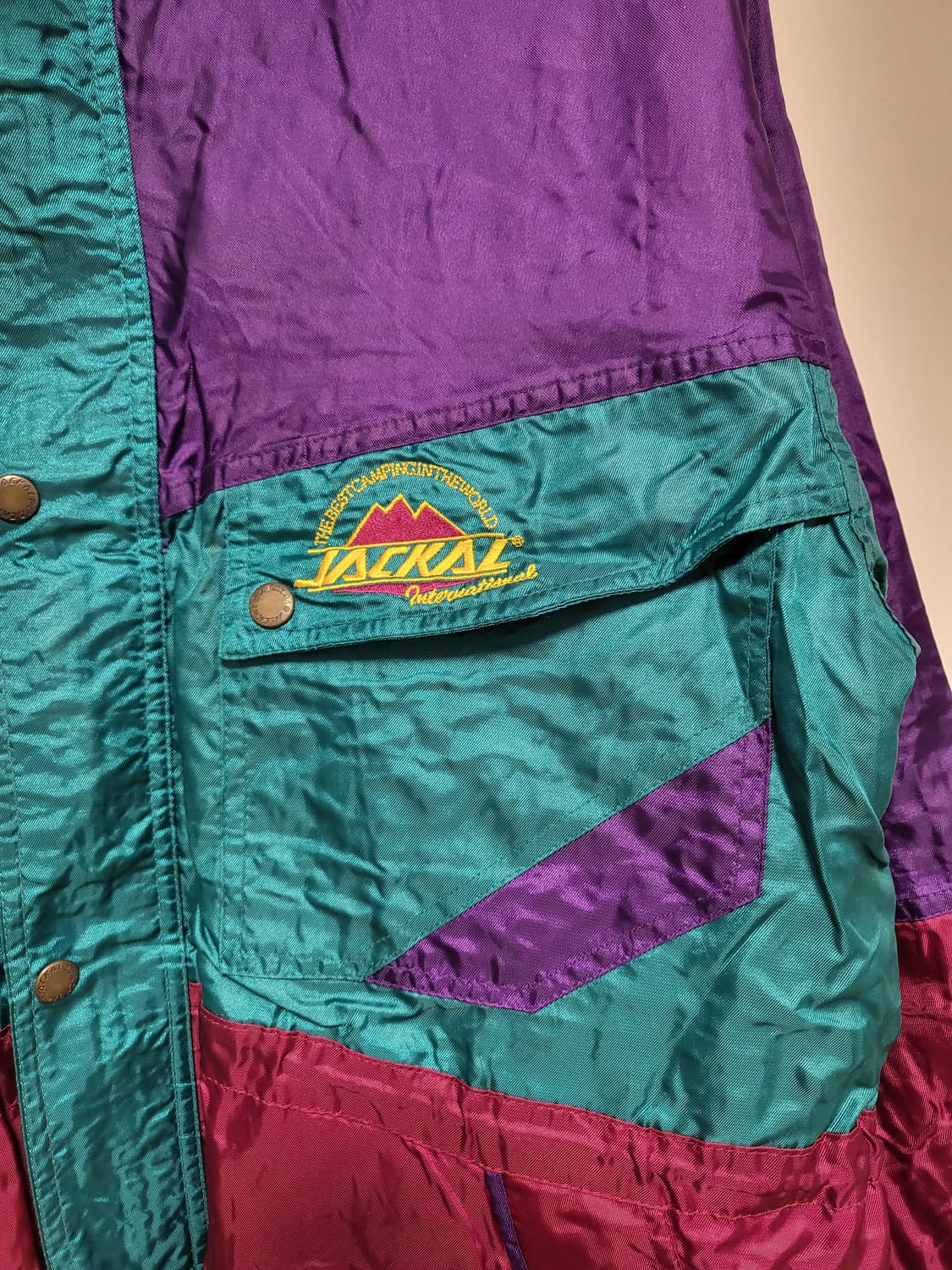 Jackal 컬러블록. 아웃도어자켓 상품이미지2