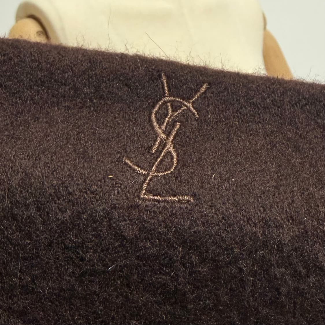 [캐시미어 100%] 입생로랑 브라운 머플러 목도리 상품이미지2