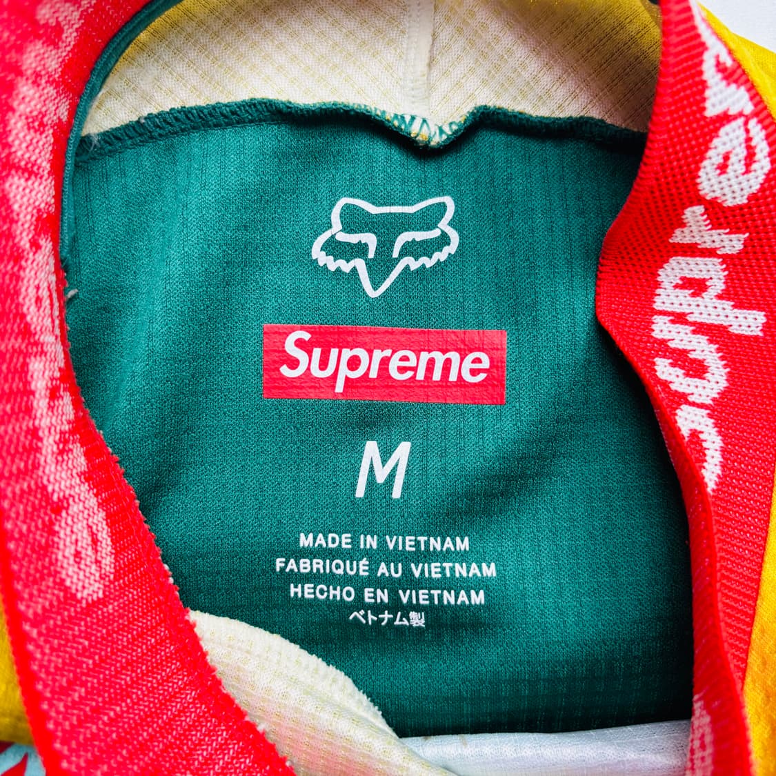 슈프림 X 혼다 폭스 레이싱 모로 져지 M 상품이미지7