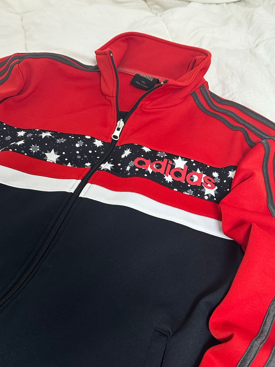 아디다스 Y2K 져지 집업 트랙탑 라지 상품이미지6