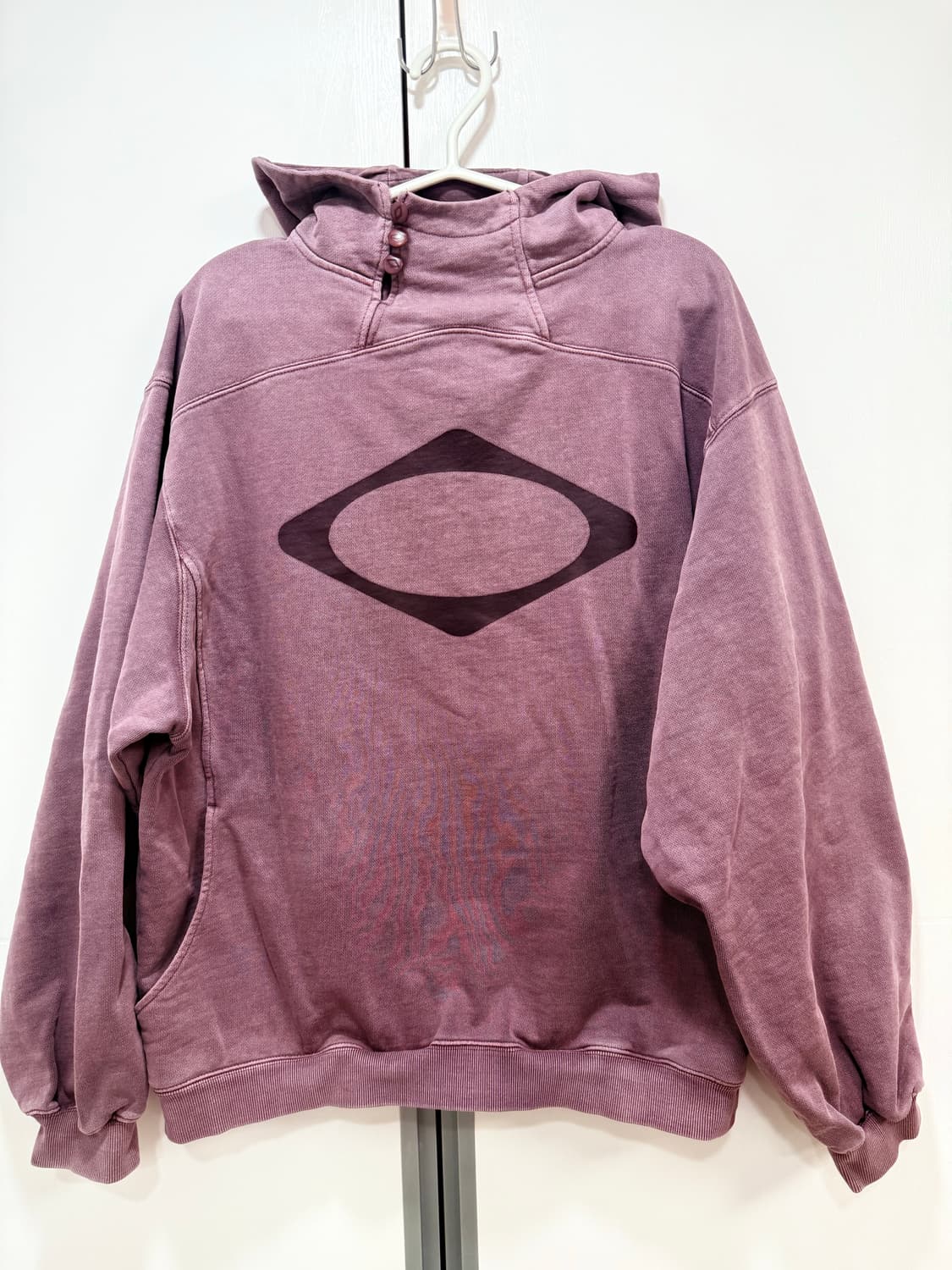 미스치프 롬버스 사이드 버튼업 후드 상품이미지3