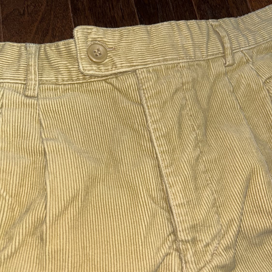 Adidas Golf Japan 아디다스 골프 코듀로이 팬츠 베이지 겨울 상품이미지3