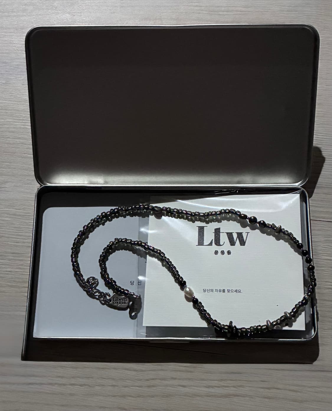 리버티워코 libertiworko 펄리모스 목걸이 상품이미지3