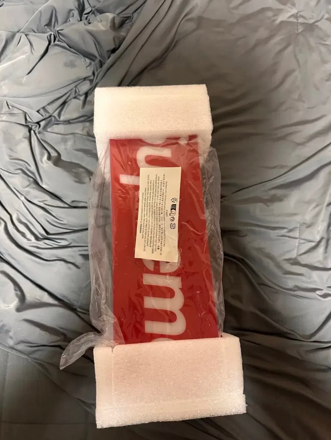 슈프림 박스로고 램프 레드 - 국내 정식판 (크림 구매) 상품이미지3